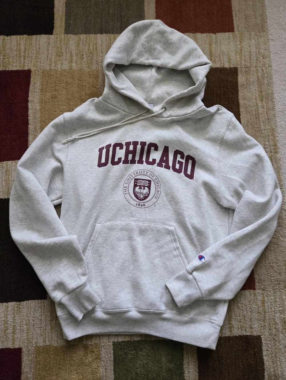 Champion University of Chicago Hoodie Women's Size Small